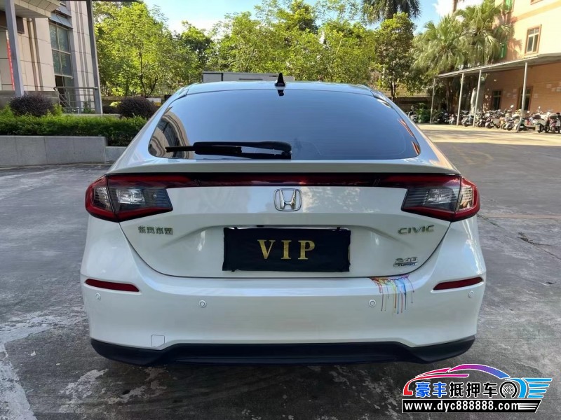 23年本田思域轿车抵押车出售