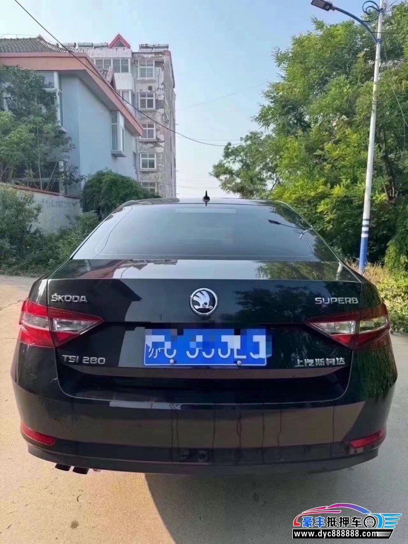 18年斯柯达速派轿车抵押车出售