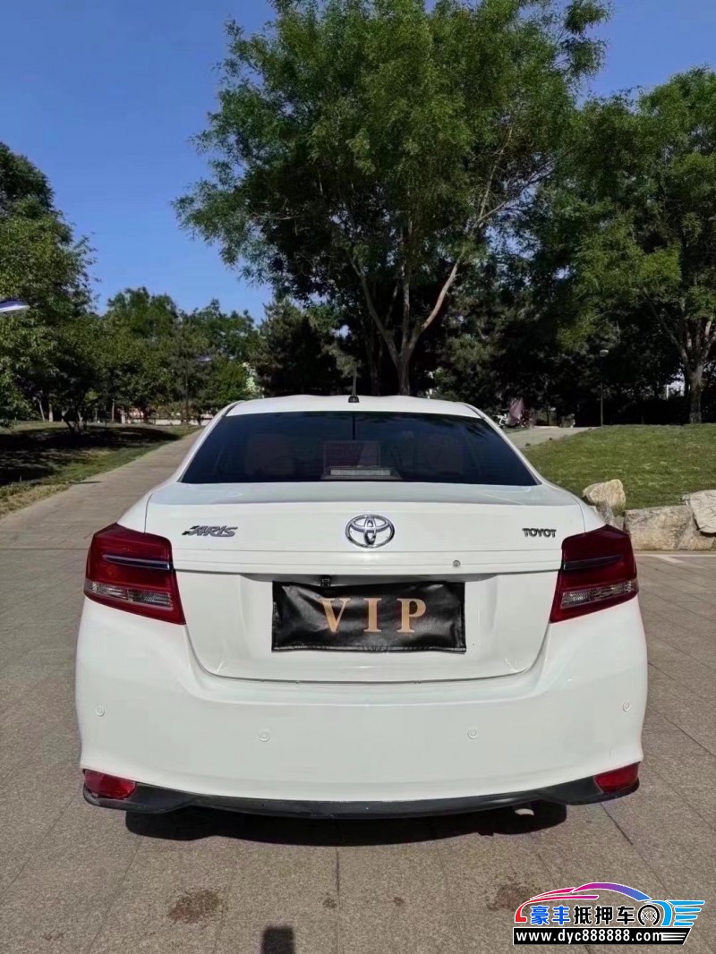 19年丰田YARiS L 致享轿车抵押车出售