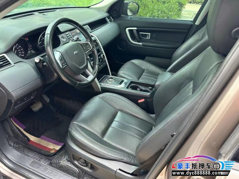 16年路虎发现神行轿车抵押车出售