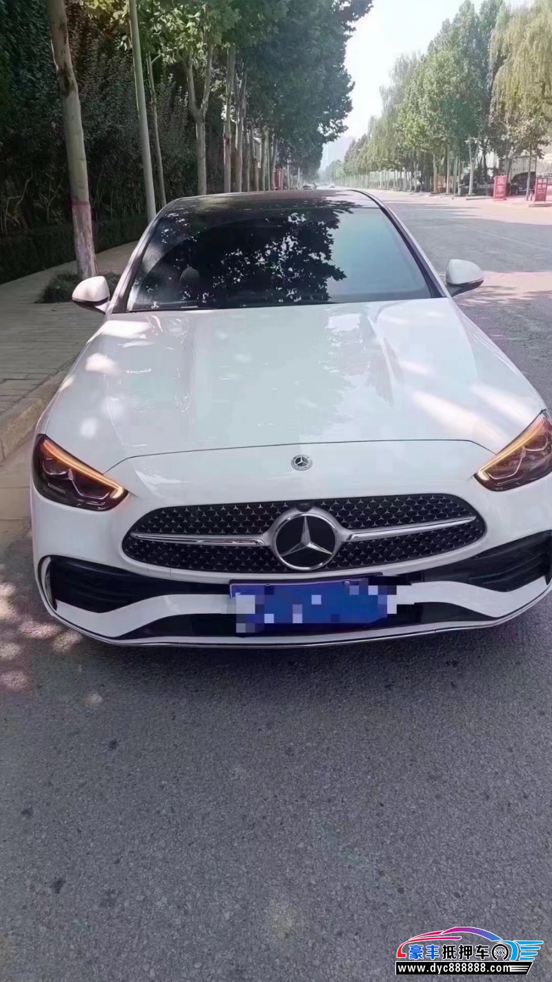 23年奔驰C轿车抵押车出售