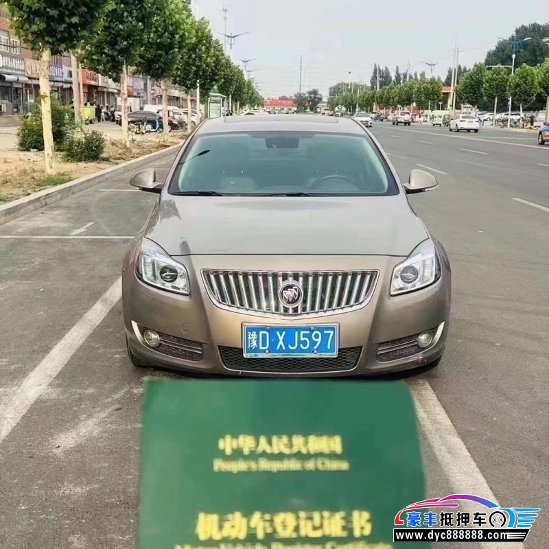 12年别克君威轿车抵押车出售