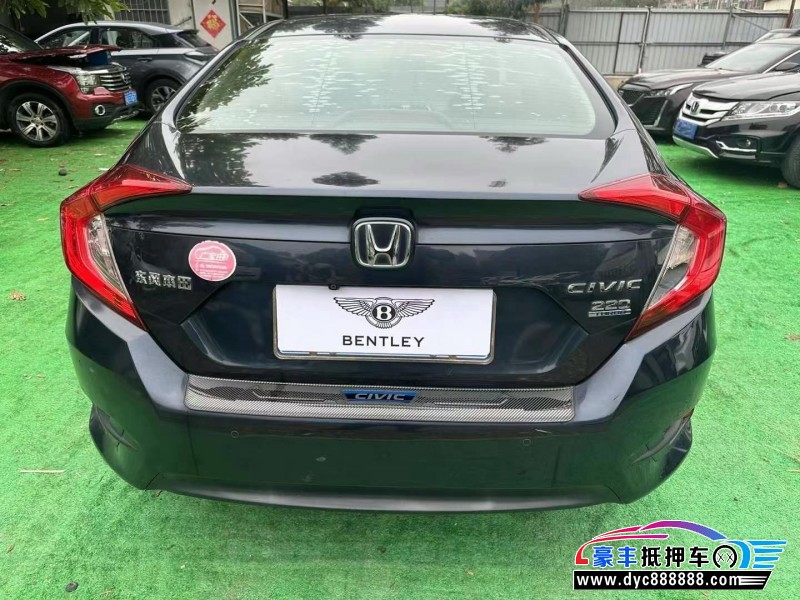 19年本田思域轿车抵押车出售