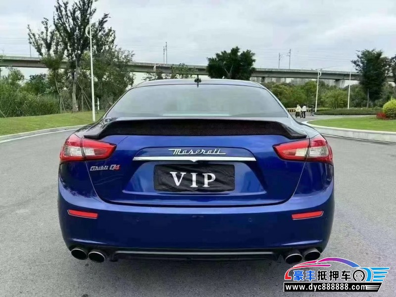 15年玛莎拉蒂Ghibli轿车抵押车出售