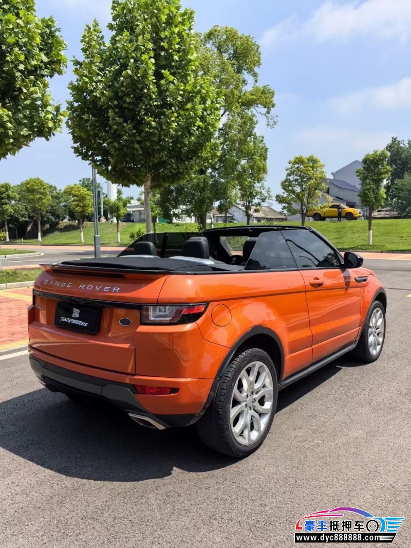 17年路虎揽胜极光轿车抵押车出售