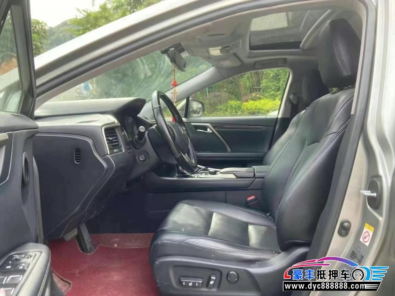 16年雷克萨斯RX轿车抵押车出售