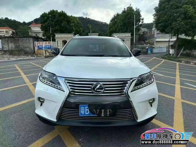 14年雷克萨斯RX轿车抵押车出售