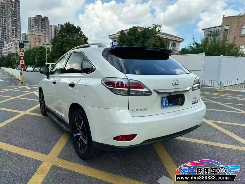 14年雷克萨斯RX轿车抵押车出售