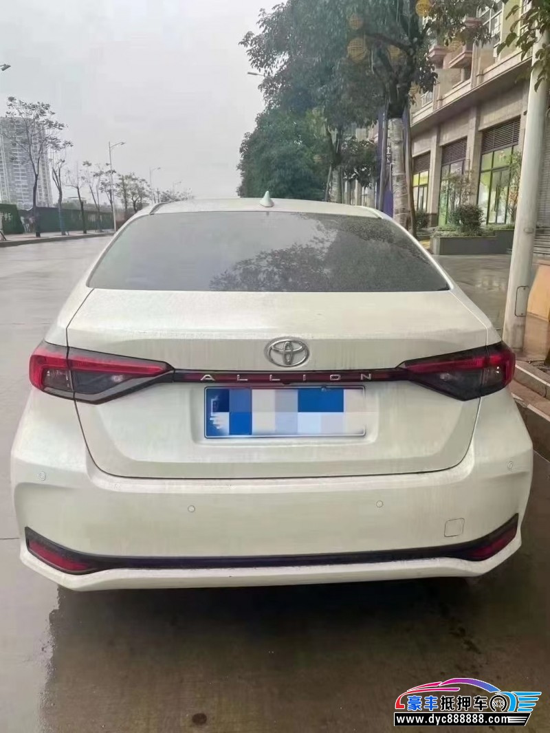 21年丰田亚洲狮轿车抵押车出售