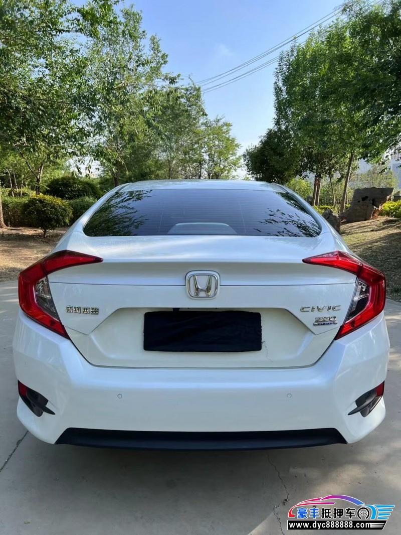 21年本田思域轿车抵押车出售