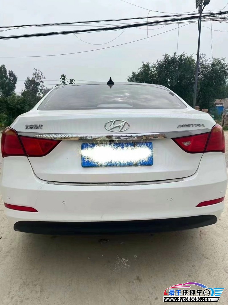 16年现代名图轿车抵押车出售