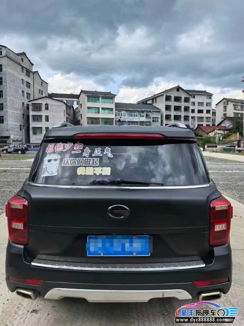 17年传祺GS8轿车抵押车出售