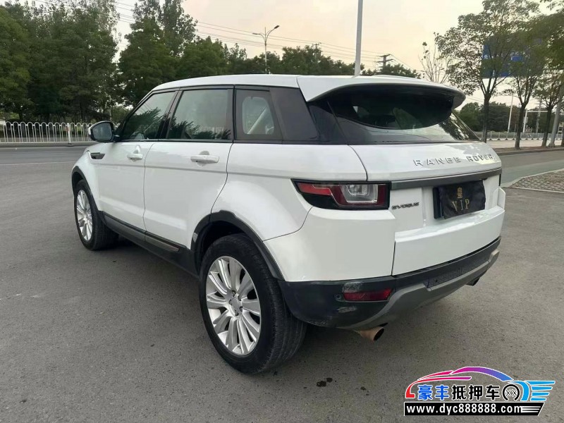 18年路虎揽胜极光轿车抵押车出售