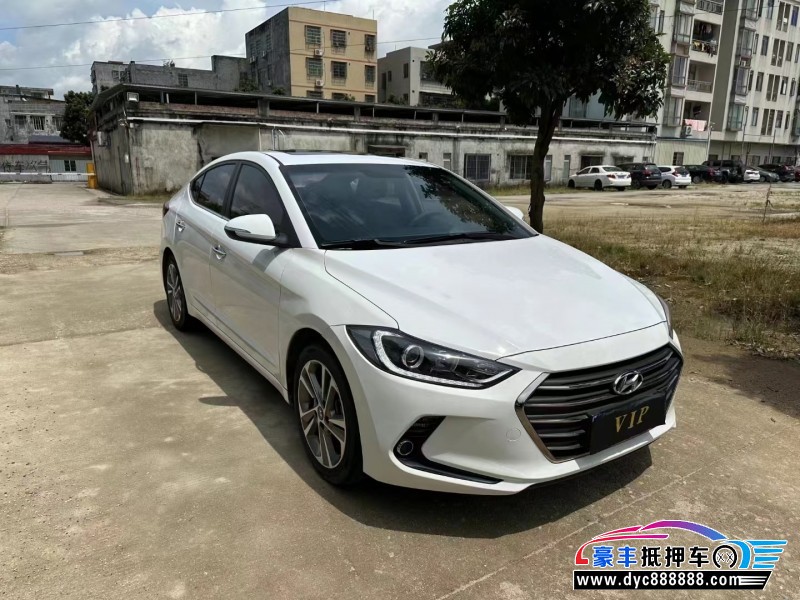 18年现代领动轿车抵押车出售