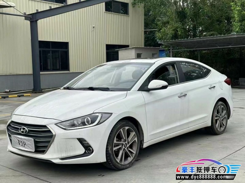 18年现代领动轿车抵押车出售