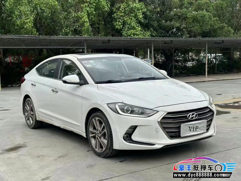 18年现代领动轿车抵押车出售