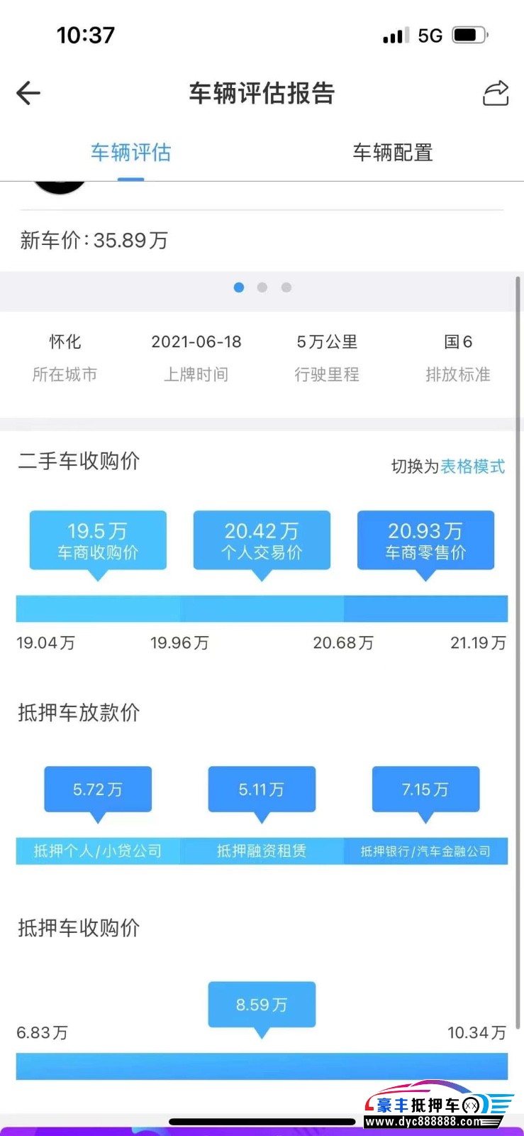 21年宝马3系轿车抵押车出售