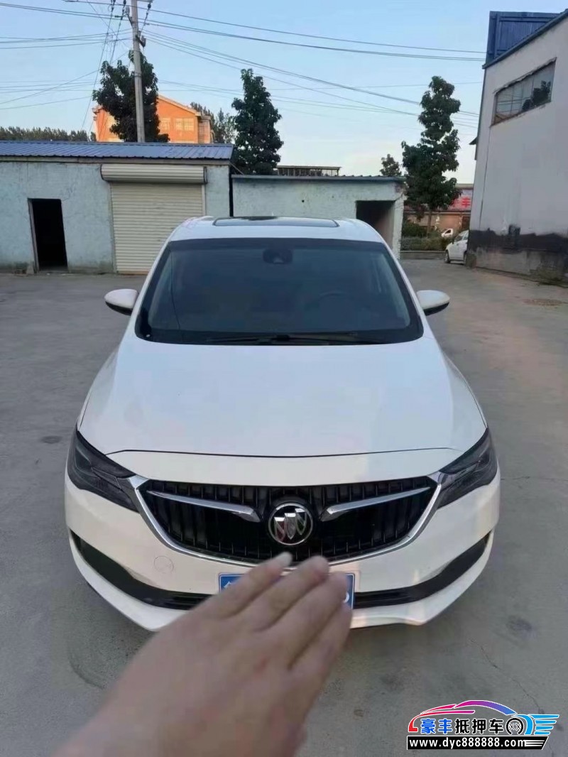 19年别克别克GL6轿车抵押车出售