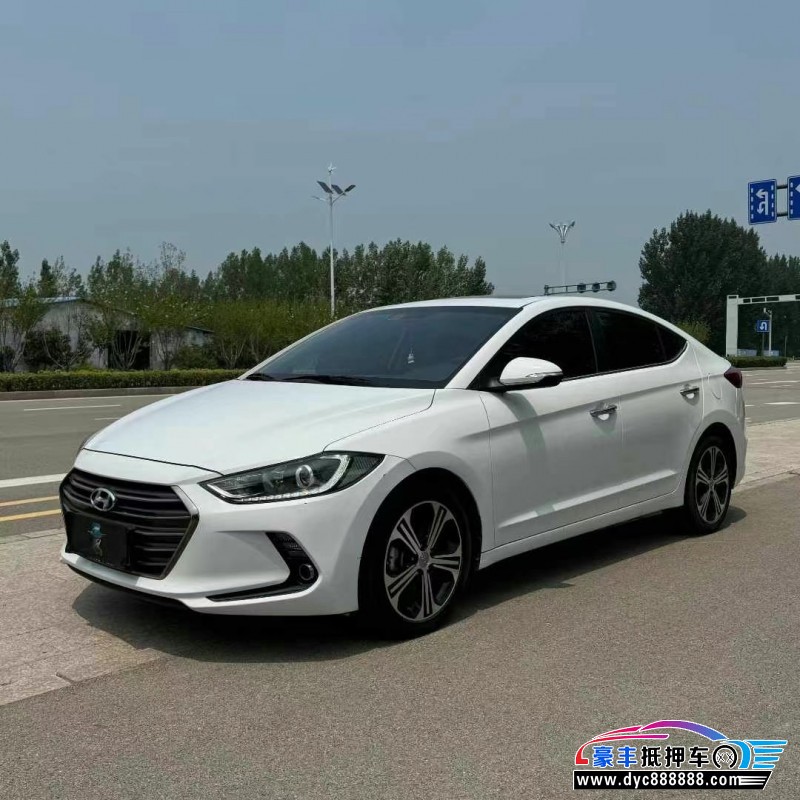 19年现代领动轿车抵押车出售