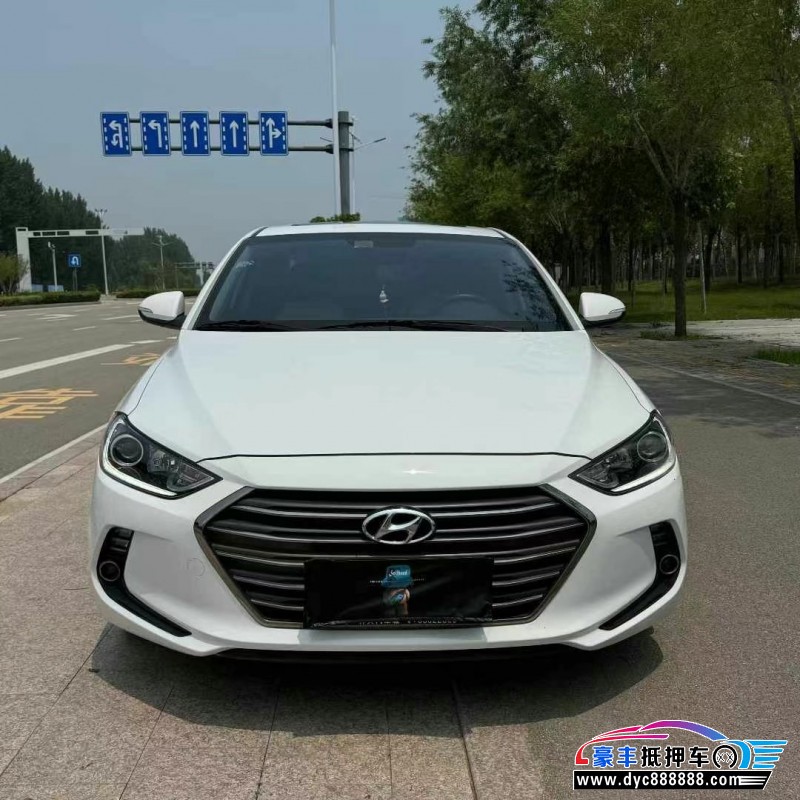 19年现代领动轿车抵押车出售