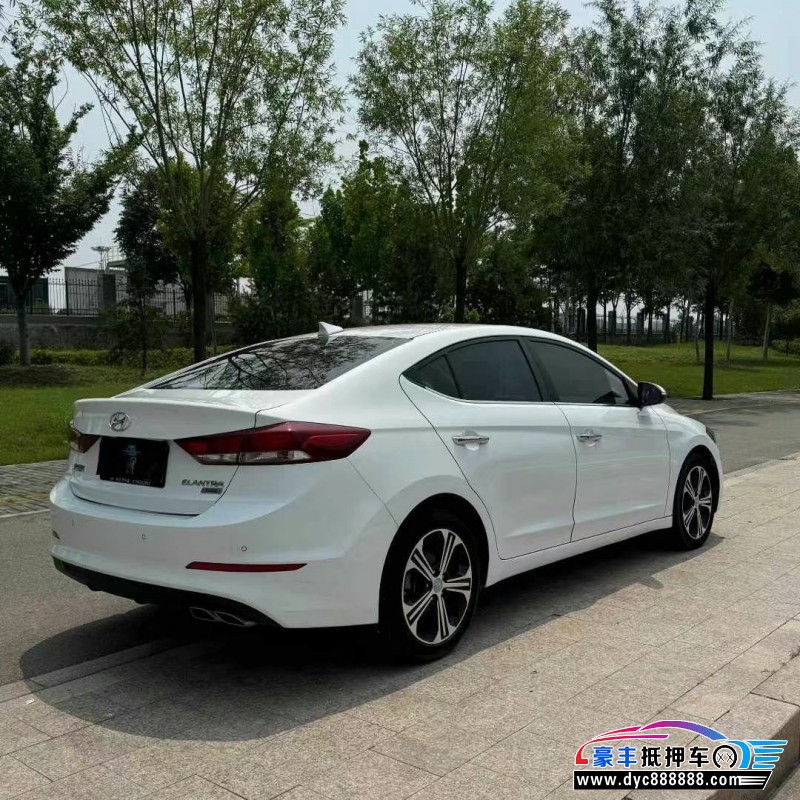 19年现代领动轿车抵押车出售