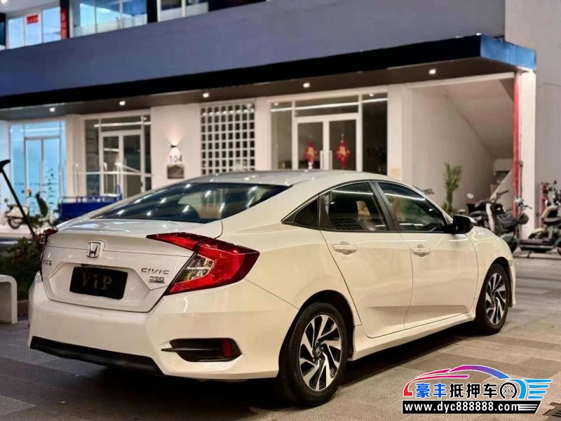 18年本田思域轿车抵押车出售