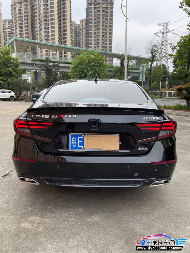 21年本田雅阁轿车抵押车出售