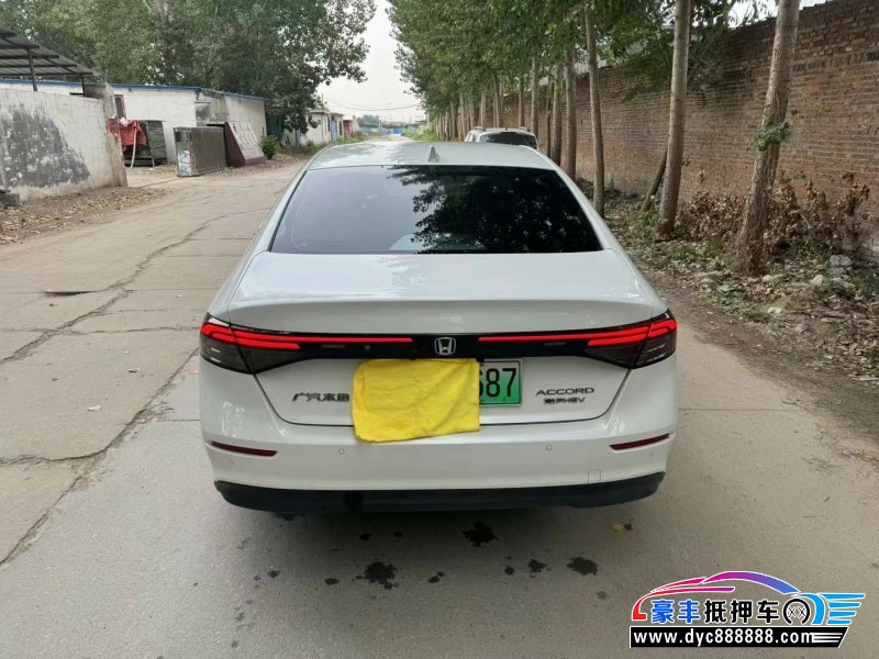 23年本田雅阁轿车抵押车出售