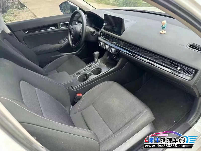 23年本田思域轿车抵押车出售