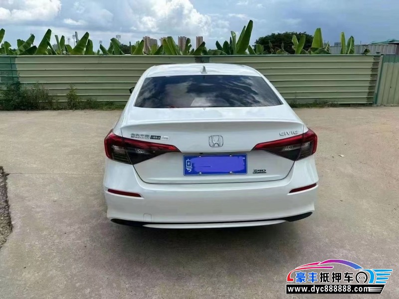 23年本田思域轿车抵押车出售