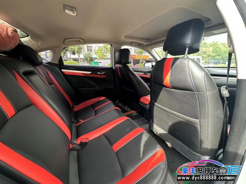 19年本田思域轿车抵押车出售