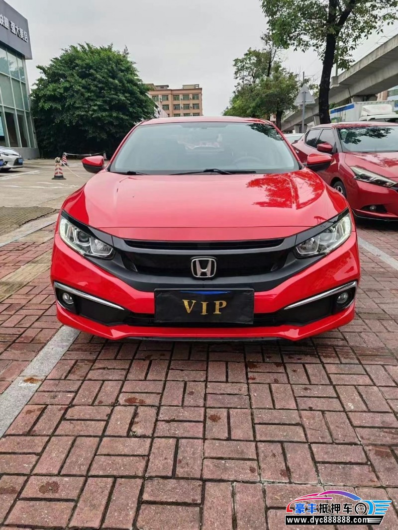 19年本田思域轿车抵押车出售