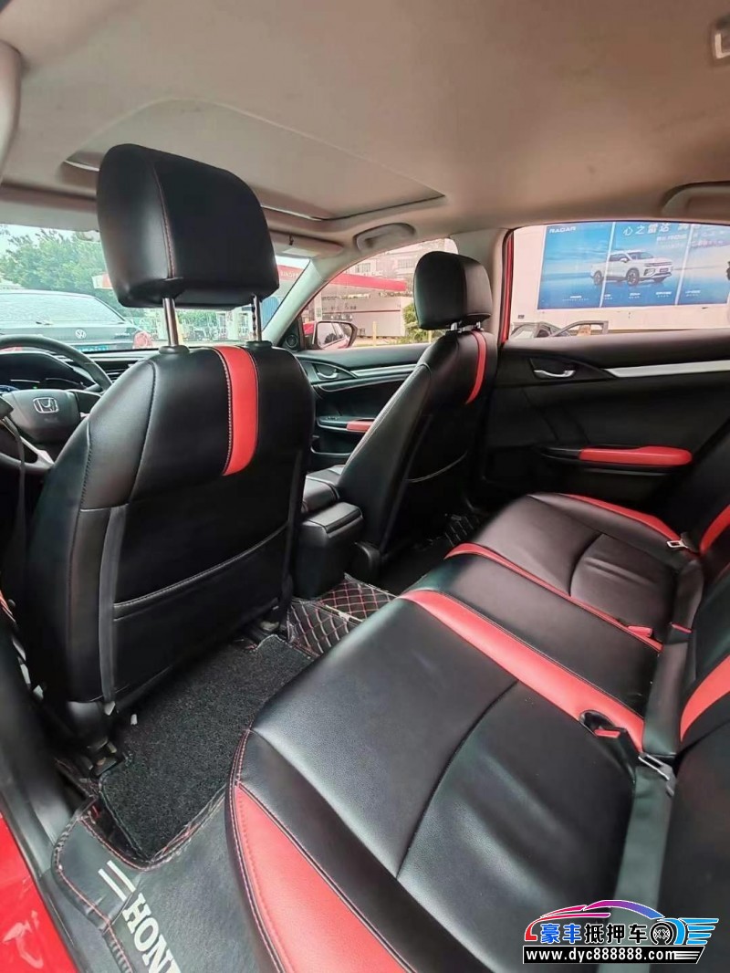 19年本田思域轿车抵押车出售