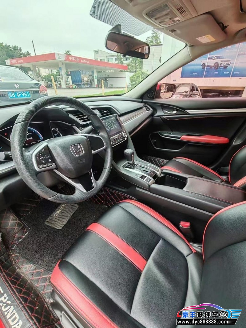 19年本田思域轿车抵押车出售