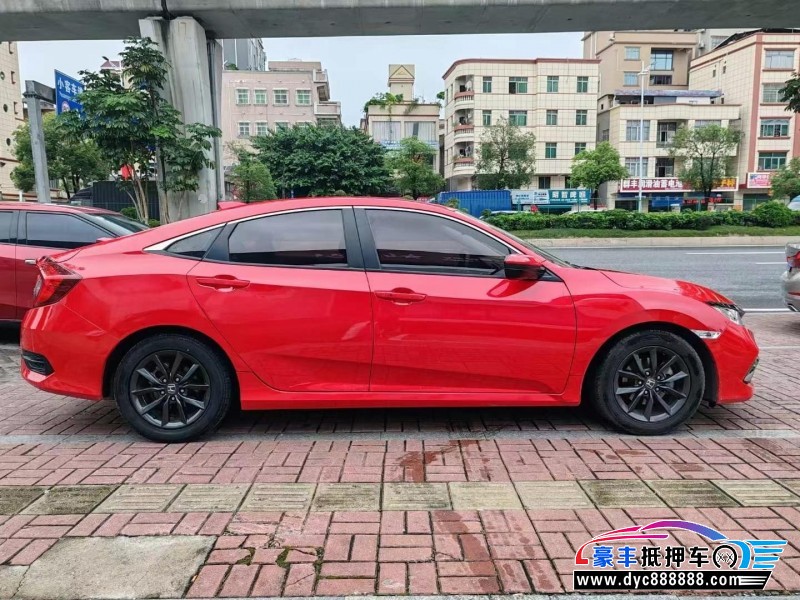 19年本田思域轿车抵押车出售