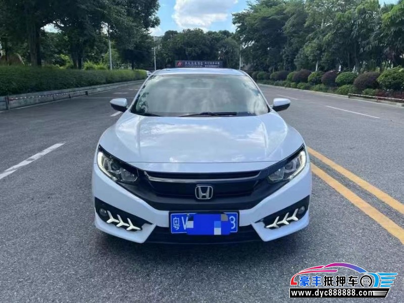18年本田思域轿车抵押车出售