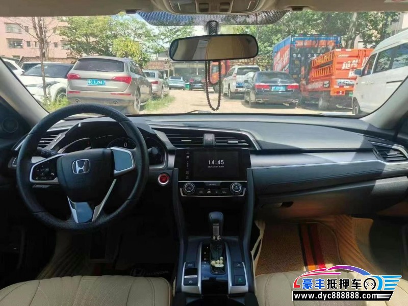 19年本田思域轿车抵押车出售