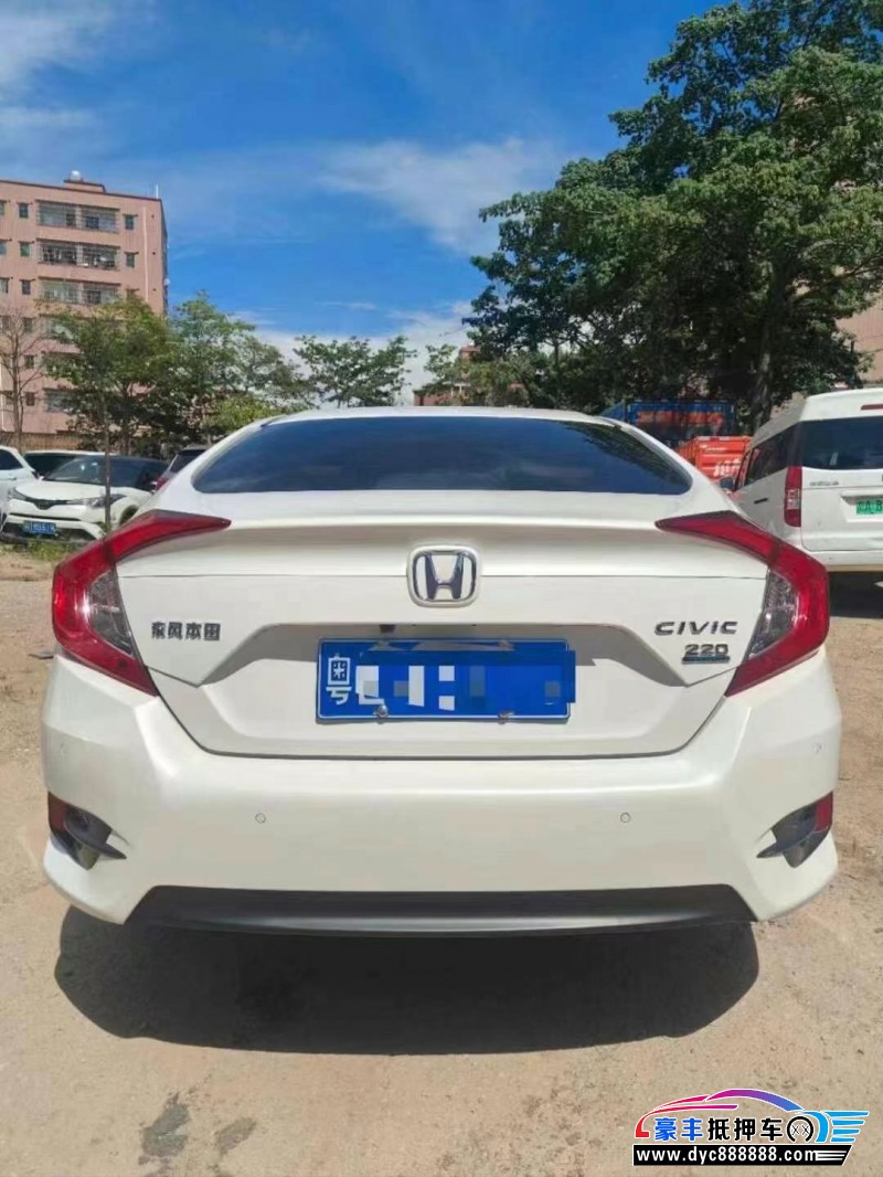 19年本田思域轿车抵押车出售