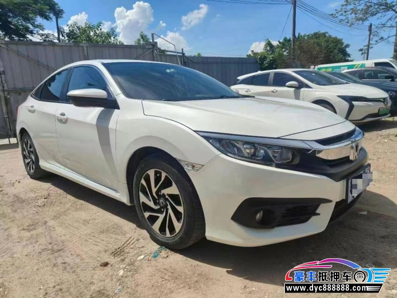 19年本田思域轿车抵押车出售