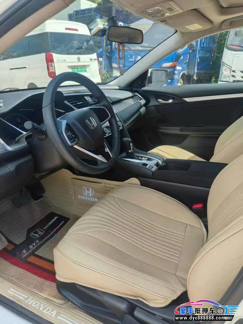 19年本田思域轿车抵押车出售