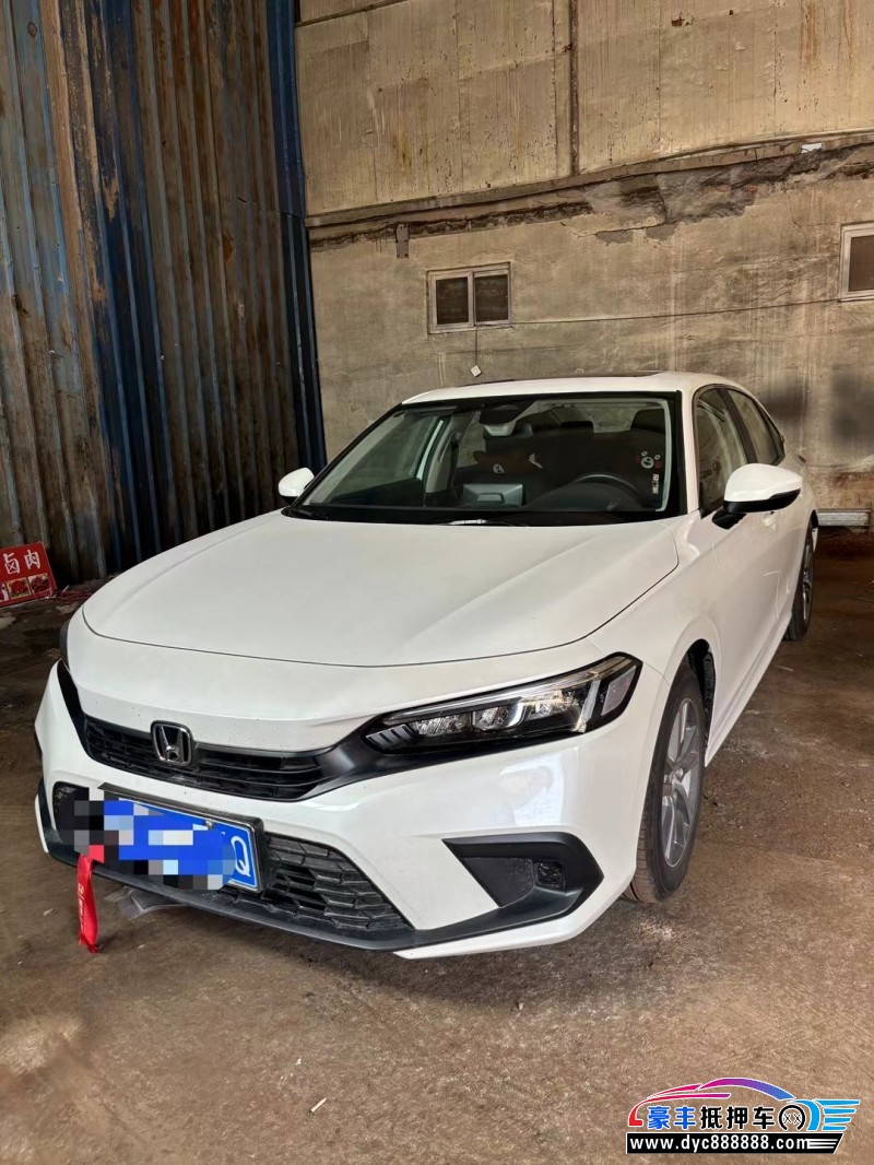 24年本田思域轿车抵押车出售