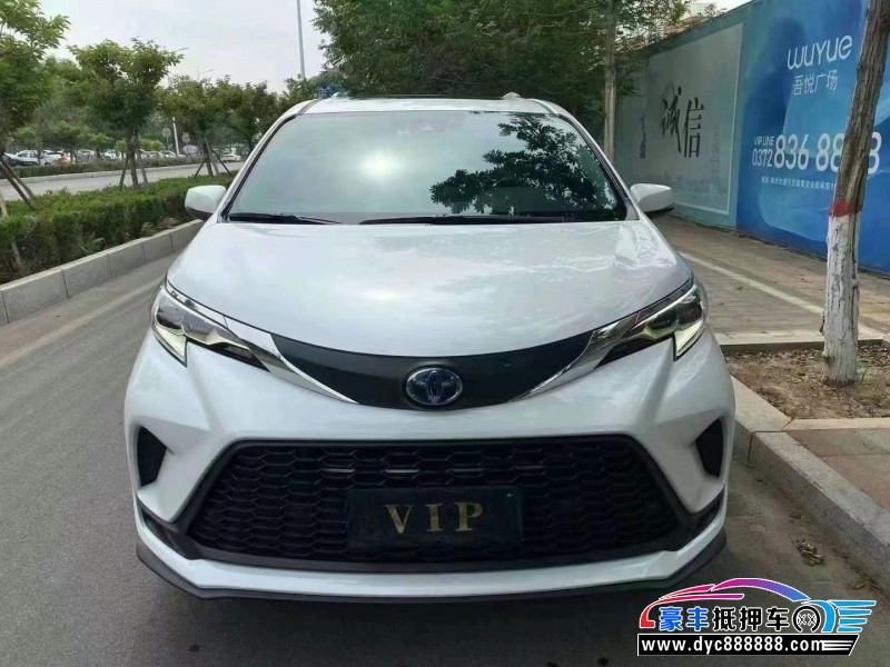 23年丰田格瑞维亚轿车抵押车出售