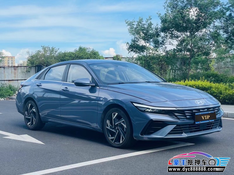 24年现代伊兰特轿车抵押车出售