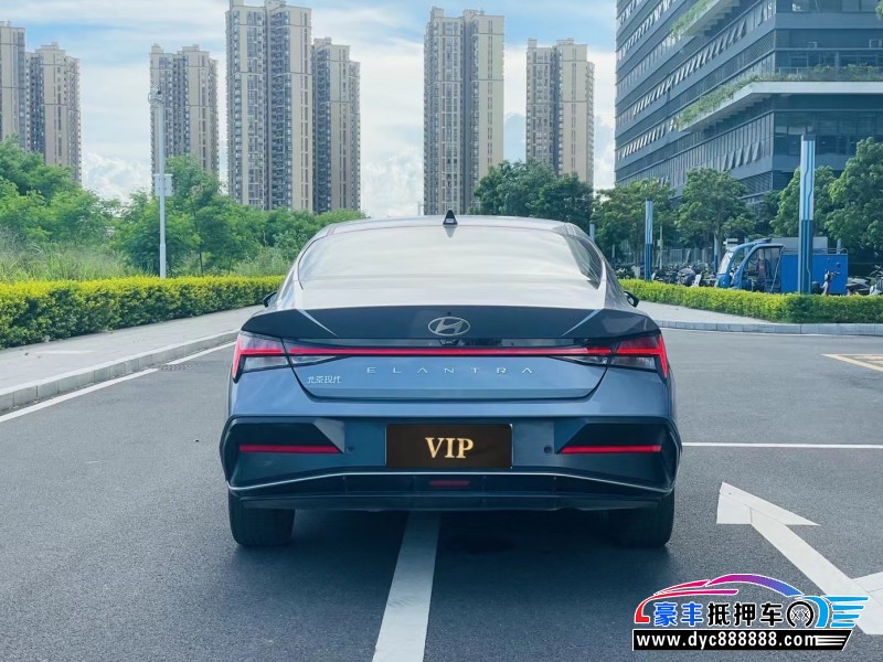 24年现代伊兰特轿车抵押车出售