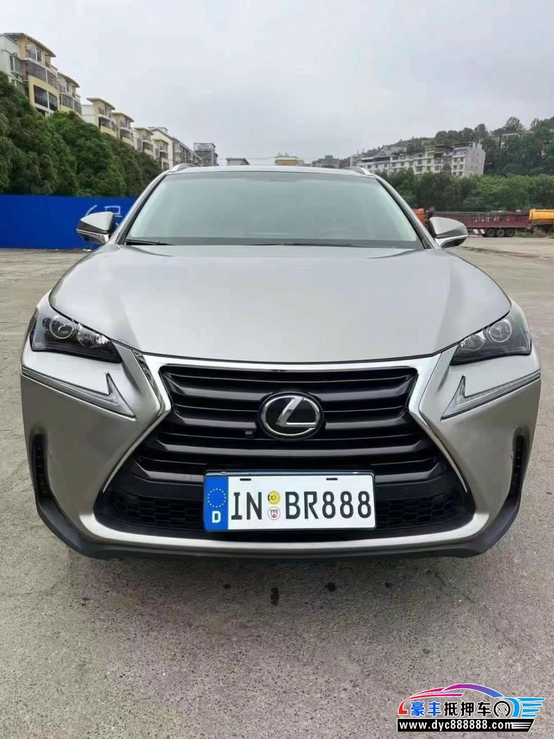 17年雷克萨斯NX轿车抵押车出售