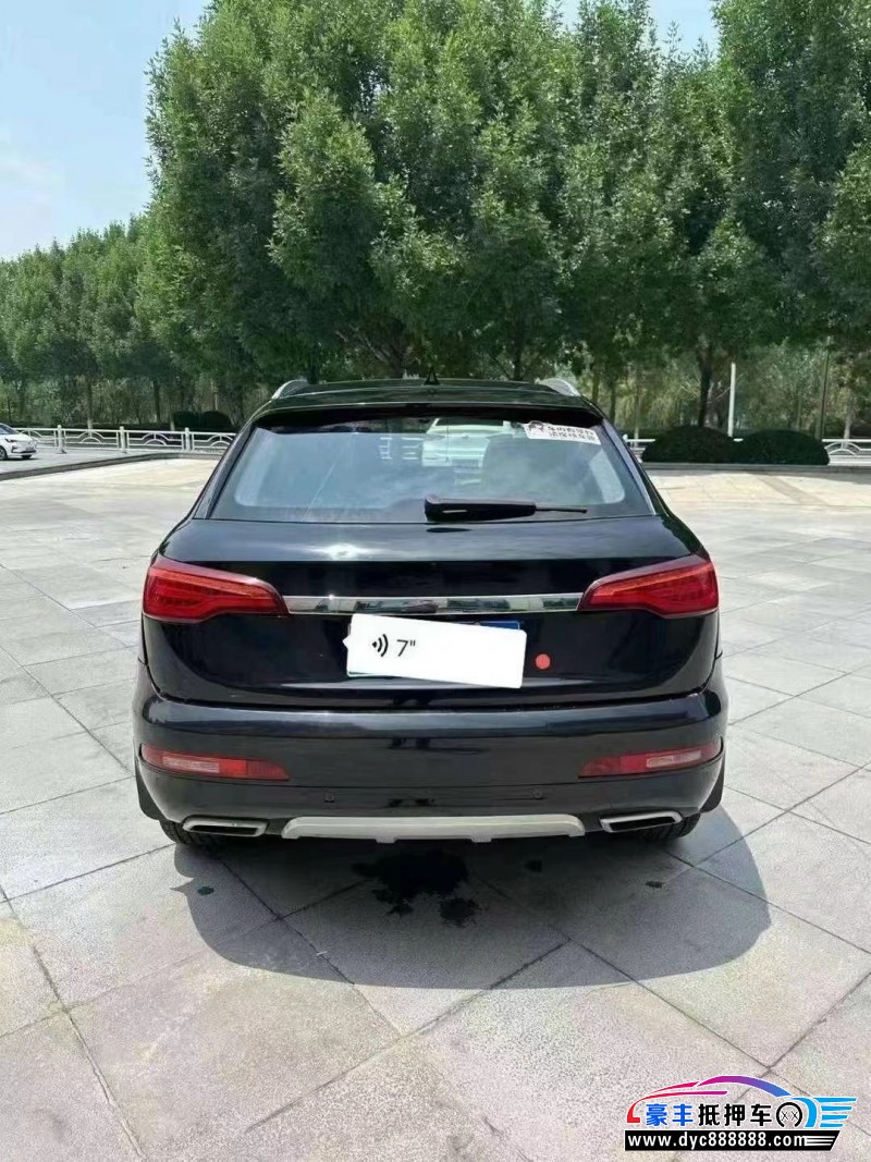 16年众泰SR7轿车抵押车出售