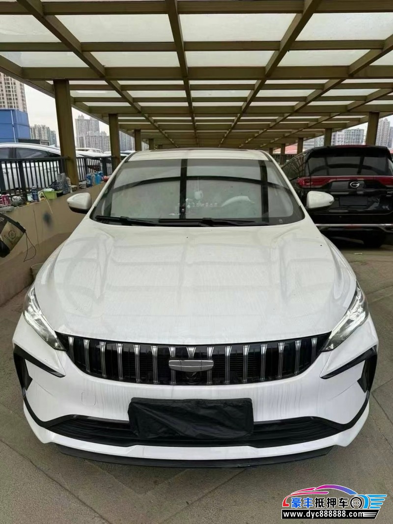 23年吉利缤瑞轿车抵押车出售