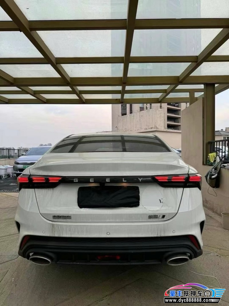 23年吉利缤瑞轿车抵押车出售