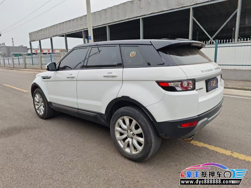15年路虎揽胜极光轿车抵押车出售