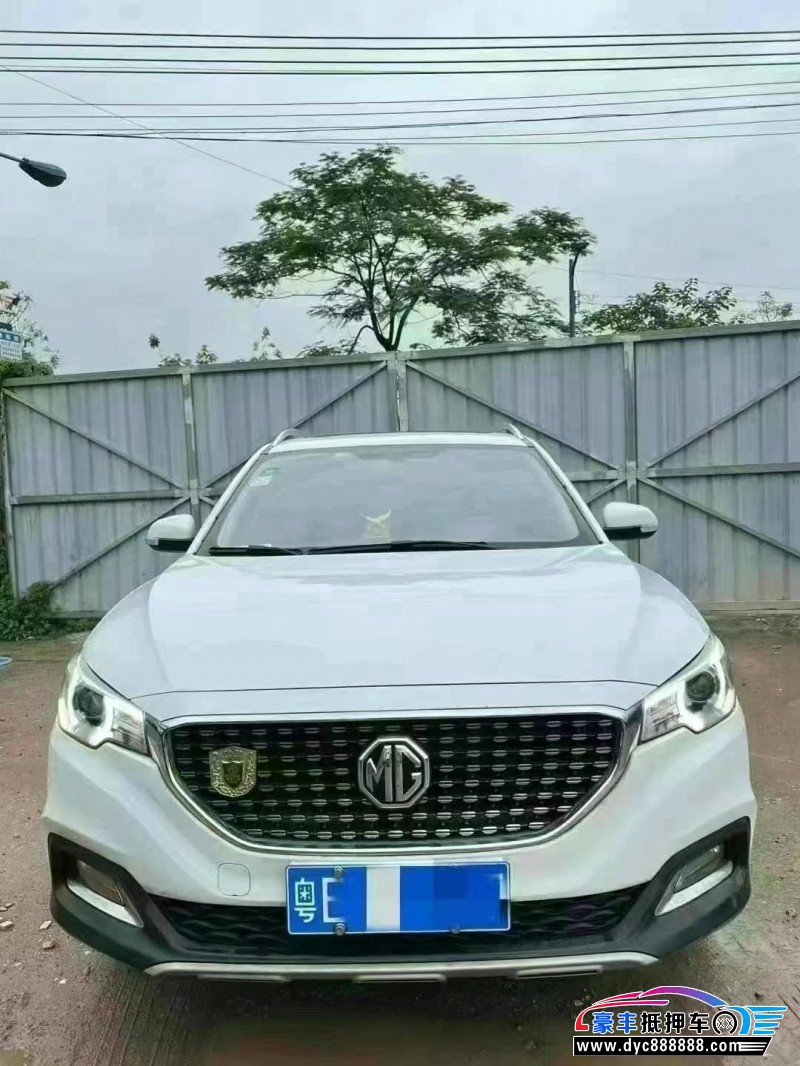 18年名爵ZS轿车抵押车出售